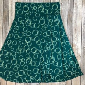 ♦️2/$30 Azure LuLaRoe A-line Skirt / Top